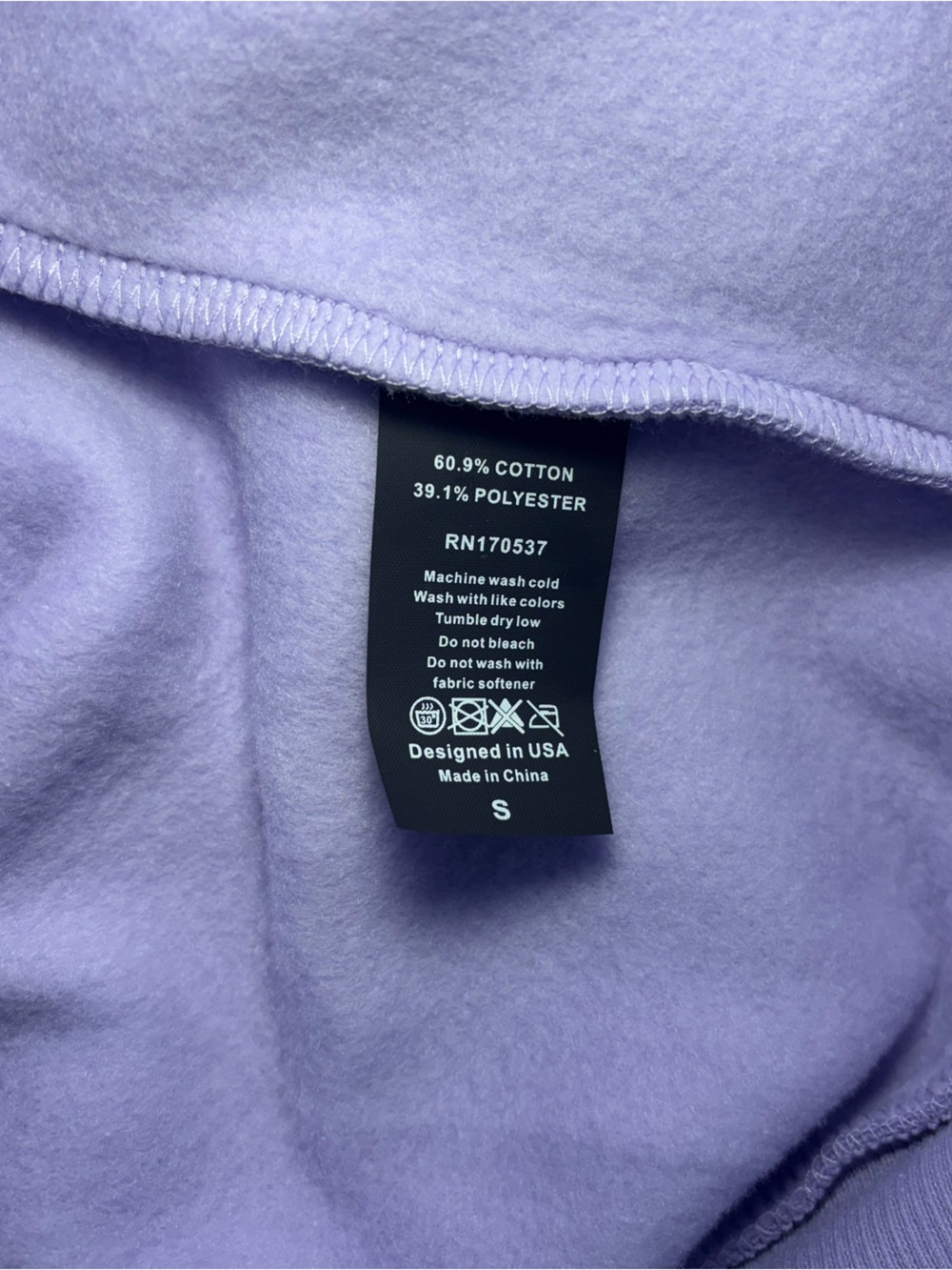 Comfrt Pastel Edit Lilac Women's Sweatsuit Set - Cozy Casual Fit - Picture 11 of 11